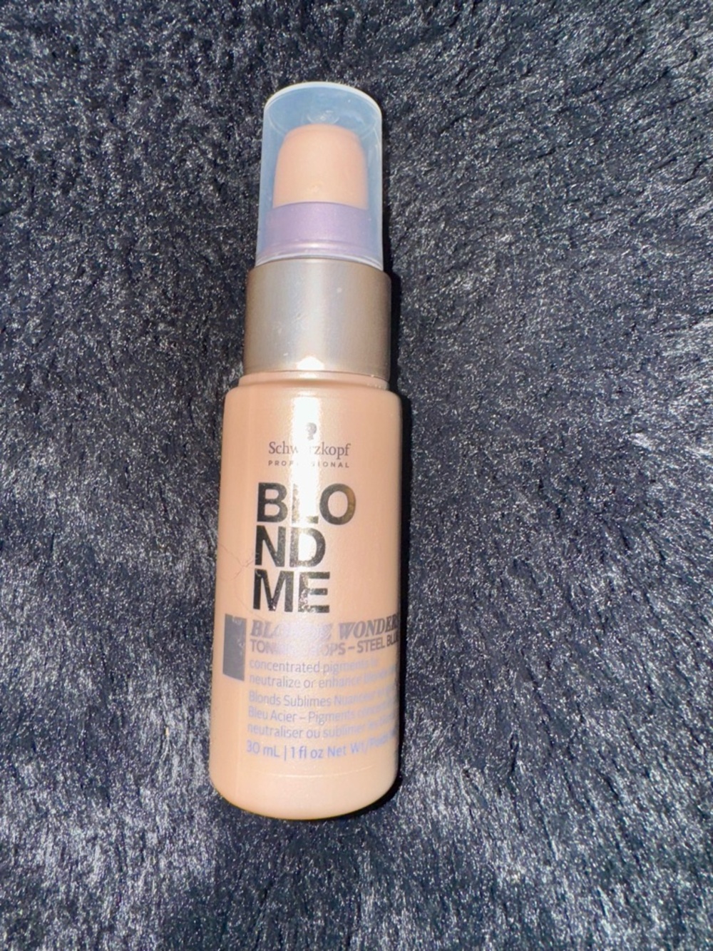 Blonde toning drops